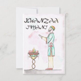 Kwanzaa Holiday Card Bedankkaart