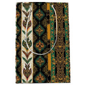 Kwanzaa Holiday Elegance Medium Cadeauzakje (Voorkant)