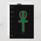 Kwanzaa Imani Feestdagenkaart (Voorkant / Achterkant)