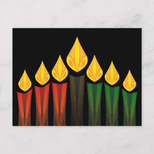 kwanzaa kaarsen briefkaart