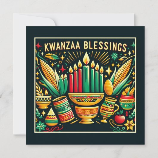 Kwanzaa kaart (Voorkant)