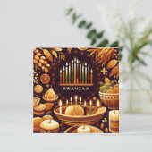 Kwanzaa kaart (Staand voorkant)