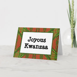 Kwanzaa Kaart - Joyous #7