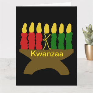 Kwanzaa Kinara Kaart