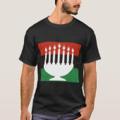 Kwanzaa Kinara T-shirt (Voorkant)