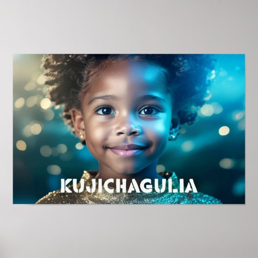 KWANZAA - KUJICHAGULIA -  POSTER (Voorkant)