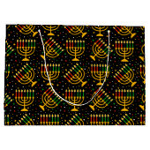Kwanzaa Large Gift Bag Groot Cadeauzakje (Achterkant)