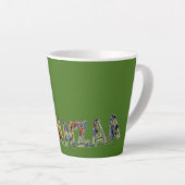 Kwanzaa-Multi Latte Mok (Rechterhoek)