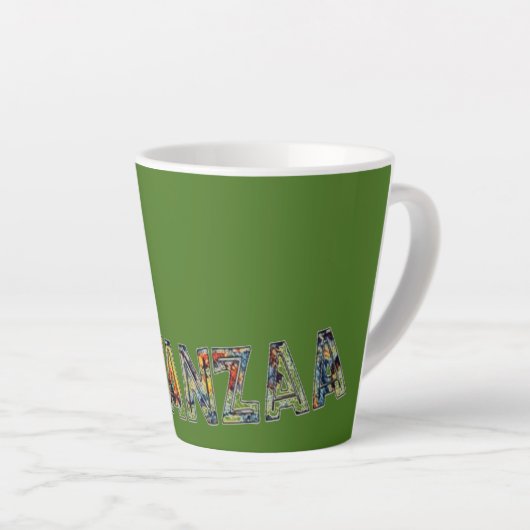 Kwanzaa-Multi Latte Mok (Rechterhoek)