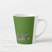 Kwanzaa-Multi Latte Mok (Rechts)