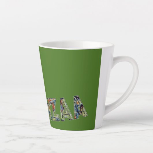Kwanzaa-Multi Latte Mok (Rechts)