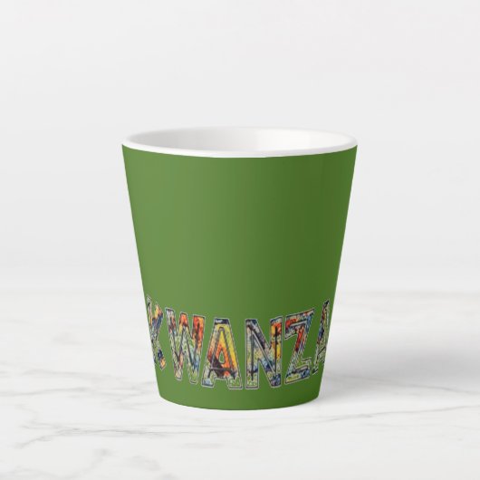Kwanzaa-Multi Latte Mok (Voorkant)
