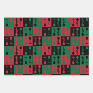 Kwanzaa Nia inpakpapier Vel
