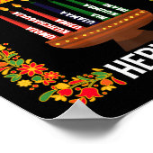 Kwanzaa Outfit Idee voor Dames & Kamp; Nieuwigheid Poster (Hoek)