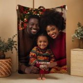 Kwanzaa Photo Sherpa Blankets Family Tradition Sherpa Deken