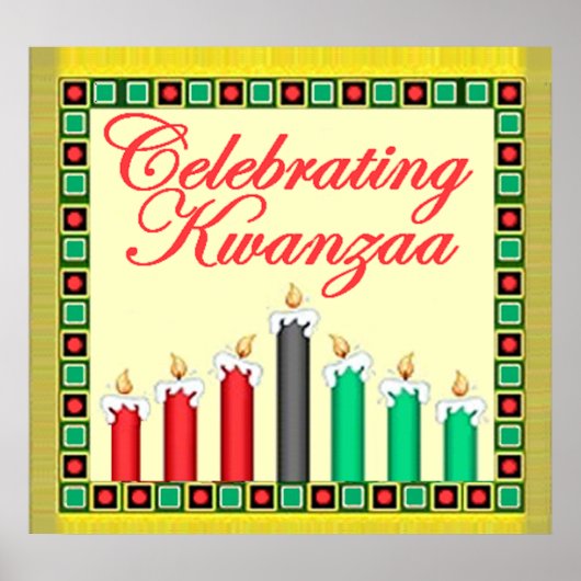 KWANZAA POSTER Print (Voorkant)