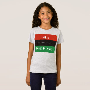 Kwanzaa Principles Nia Doel T-shirt