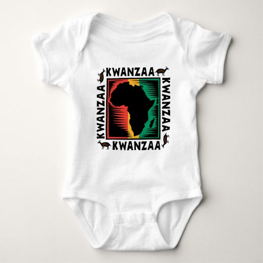 Kwanzaa Romper (Voorkant)