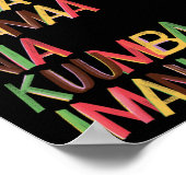 Kwanzaa Seven Principles Poster (Hoek)