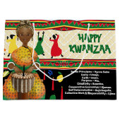 Kwanzaa Seven Principles Vakantie Groot Cadeauzakje (Voorkant)