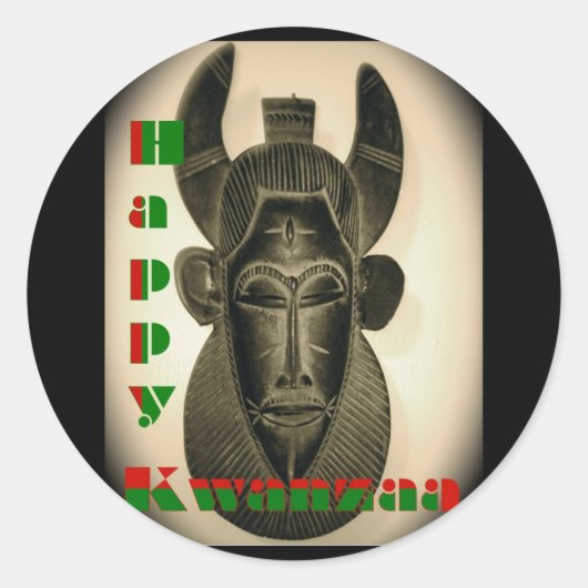 Kwanzaa Stickers (Voorkant)