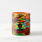 Kwanzaa Tweekleurige Koffiemok (Center)