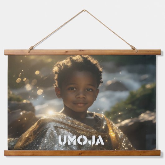 KWANZAA - UMOJA HANGEND WANDKLEED (Voorkant)