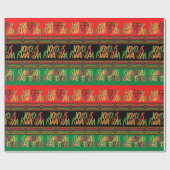 Kwanzaa Wrapping Paper Cadeaupapier (Vlak)