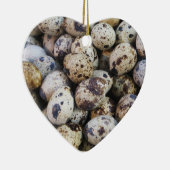 Kwartel Eieren Keramisch Ornament (Rechts)