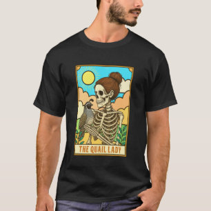 Kwartel Vogelliefhebber De Kwartel Dame Vogelaar H T-shirt