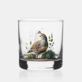 Kwartel Whisky Glas (Achterkant)