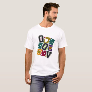 Kwartels van geldig T-shirt