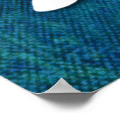 Kwartet van Sinaasappel & White Kohaku Koi Poster (Hoek)