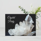 kwarts Crystal Kaart (Staand voorkant)