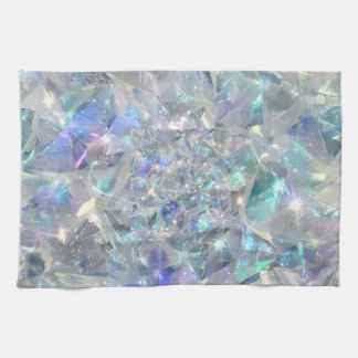Kwarts kristal Sparkly Patroon Theedoek
