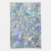 Kwarts kristal Sparkly Patroon Theedoek (Verticaal)