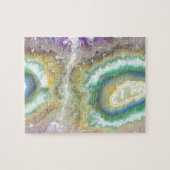 Kwarts Snoep Crystals Legpuzzel (Horizontaal)