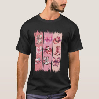 Kwaststreek Cowgirl Western Rodeo Cowgirl Coquette T-shirt