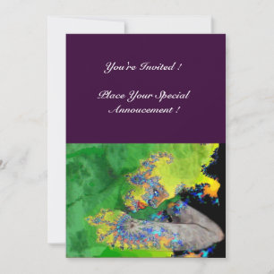 KWEEFSELS, groen geel paars Kaart