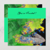 KWEEFSELS, groen geel zwart Kaart (Voorkant / Achterkant)