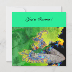 KWEEFSELS, groen geel zwart Kaart