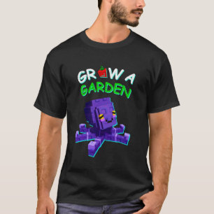 Kweek een tuin nabootsende octopus huisdier gamer t-shirt