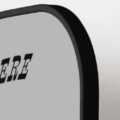 Kweek Paard Pickleball Paddle met aangepaste tekst (Links Detail)