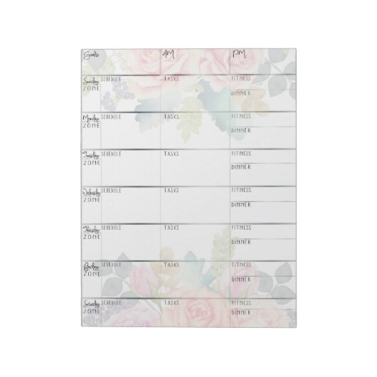 Kweekblad Checklist Planner planning Notitieblok (Gedraaid)