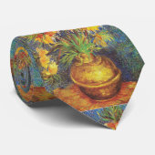 Kweekimperials in een koppervase-Stropdas Stropdas (Opgerold)