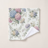 Kweekkleurige Hydrangeabloemen Bad Handdoek (Wasdoekje)