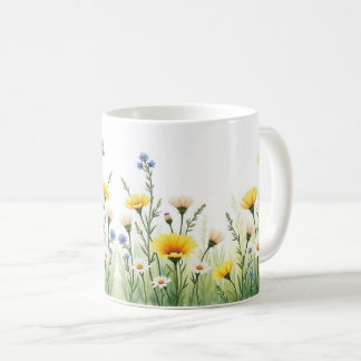 Kweekkwastige Bloemenweide Koffiemok