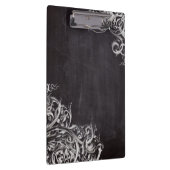 kweekvijver - flourls - monogram karton klembord (Rechts)