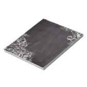 kweekvijver - flourls - monogram karton notitieblok (Gedraaid)