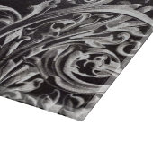 kweekvijver - flourls - monogram karton snijplank (Hoek)